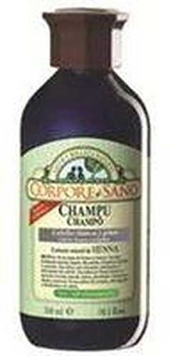 Champú Henna Indigo Blanco y Gris 300 ml de Corpore Sano