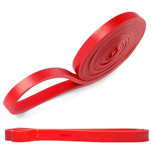 Image of Resistance Band for Workout & Stretching, Exercise Band for Men & Women, Thera Band for Yoga, Pilates, Gym, Home Workout & Fitness Training (Red (7-15 KG))