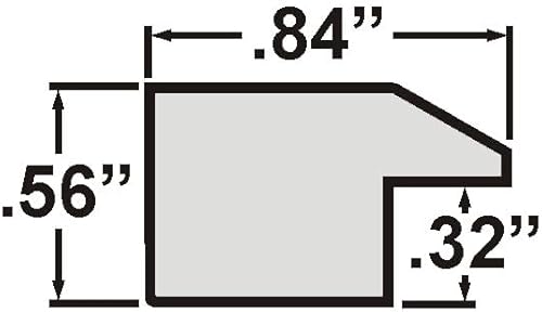 Miniatura 7 de Craig Frames Marco para póster de 24 x 36 pulgadas, Negro, Serie Economy, moldura de madera maciza de 0.825 pulgadas de ancho, plexiglás y respaldo