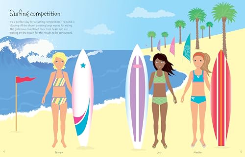 image for Usborne Sticker Dolly Dressing Sports: An Exciting Sticker Activity Bo