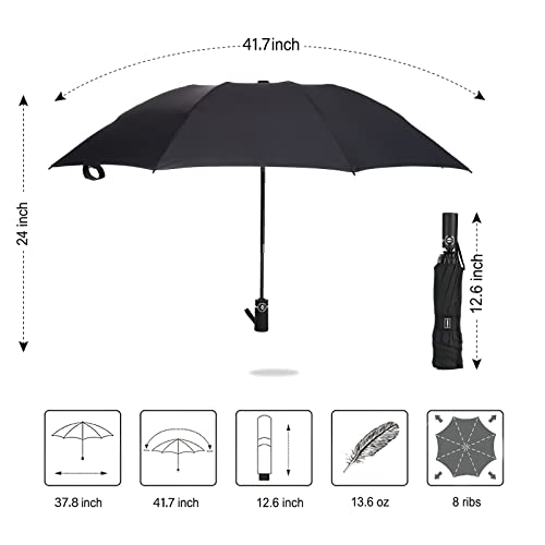 Fzfadacai Kawaii Kitten Automatic Open Close Umbrella Girls And Boys Cute Animals Anti-Uv Parasol Umbrella Cartoon Lightweight Folding Travel Umbrella (Color-5) #TOP1