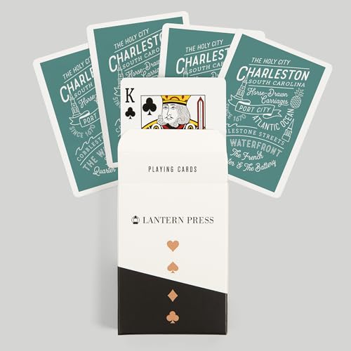 Lantern Press Charleston South Carolina Set 52 Naipes miniatura 6