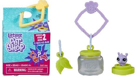 Toys Littlest Pet Shop Collection Surprise Serie 2 : luciole 2-b29 + Habitat + Accessoire - Figurines petshops - Jouet Fille