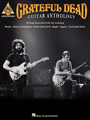Grateful Dead – Guitar Anthology – Guitar Recorded Versions | Note-for-Note Guitar TAB | 20 Songs Including Truckin, Ripple, Casey Jones and More | Hal Leonard Sheet Music Songbook