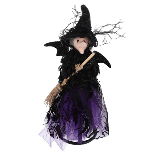 Topper de árbol de sombrero de bruja para solucionar tu decoración 5