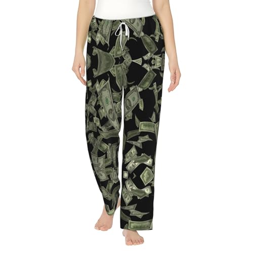 Pantalon pyjama flanelle femme anti-boulochage vêtement nuit confortable