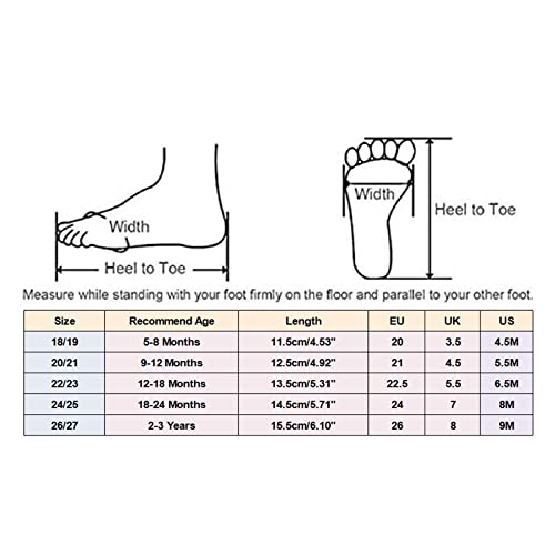 Kids Toddler Striped Boys Summer Shoes Rubber 536Months Anklet Sole Soft Slipper Girls (Light Blue, 18-24 Months)