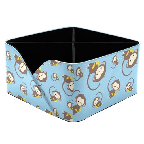 Porte-crayons Little Monkey compact à 4 compartiments de rangement - 2