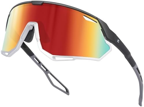 BIRCEN Sunglasses for Baseball Running Cycling : Wrap-around Spor...
