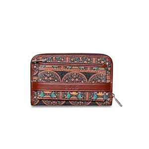 ZOUK Women's Vegan Leather and Jute Handmade Classic Wallets with Mobile Phone Pocket (Multicolour) 2 41QeyrsiYFL. SL500 . SS300