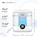 Dreo 6L Top Fill Humidifiers for Bedroom, 60H Runtime 28 dB Quiet Supersized Cool Mist Air Humidifiers for Large Room, Baby Nursery, Plant, Indoor, Night Light, Easy to Clean, Precise Humidity Control