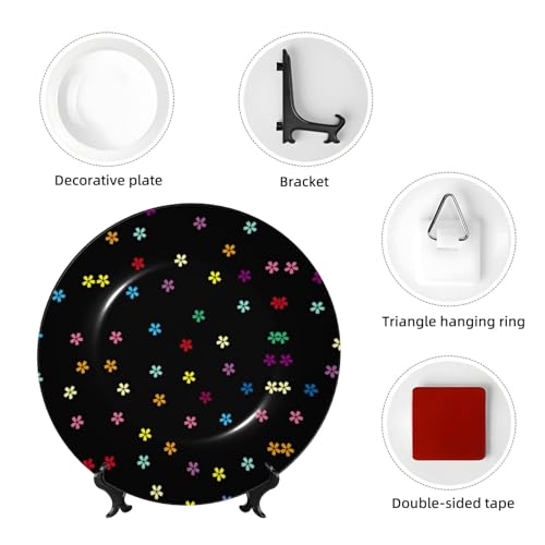 Plato decorativo Warm Grace de porcelana de alta calidad miniatura 4