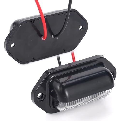 Luz de matrícula universal contra multas e ITV para camión y remolque