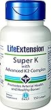 Life Extension Super K with Advanced K2 Complex Softgels, 150 Count