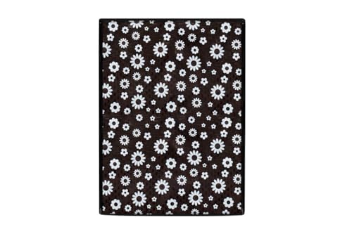 Image of Fully Automatic Front Load Washing Machine Cover Compatible For LG, Bosach 6Kg, 6.5Kg, 7Kg, 7.5Kg, 8Kg, 8.5Kg, 9Kg, 10Kg (66L X 61D X 84H), Waterproof,Dustproof Flower Print.