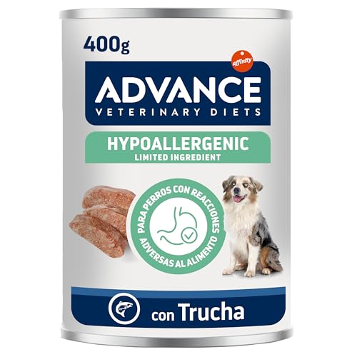 Advance Diets Nassfutter für Hunde – Hypoallergenic Limited Ingredient Forelle – 6 Packungen mit je 400 g