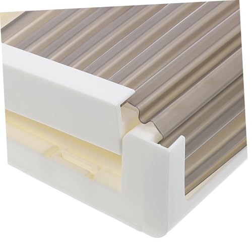 Boîte plastique pliable et empilable pour rangement bureau - 3