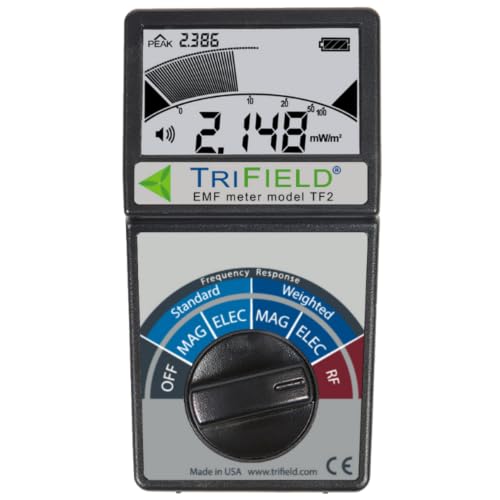TriField EMF Meter Model TF2 – Made in USA - #1 Worldwide Handheld EMF Detector for...