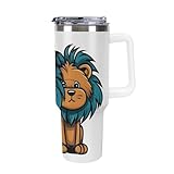 Photo Gallery rrtsmsgh tazza per auto in acciaio inox 304, da 40 once, clipart lion tumbler con cannuccia e coperchio a tenuta stagna, grande capacità, bicchiere da viaggio isolato sottovuoto per portabicchieri Photo Gallery rrtsmsgh tazza per auto in acciaio inox 304, da 40 once, clipart lion tumbler con cannuccia e coperchio a tenuta stagna, grande capacità, bicchiere da viaggio isolato sottovuoto per portabicchieri