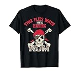 Time Flies When You're Having Rum Shirt | Rum Drinkers Gift