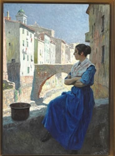 Art Reproduction Impression d'affiches Fra San Remo Paul Gustave toile portrait haut de gamme