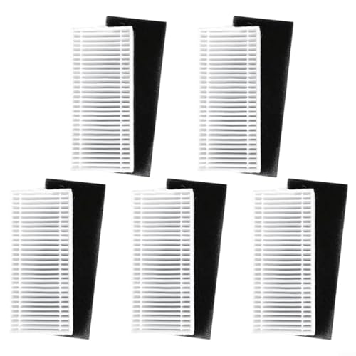VRTYVEYBB 5 Pcs Filter Replacement for iHome Nova S1 Pro, iHRVS1PRO-3BLK, iHRVS1-3BLKS, iHRV9-BLKS, Vacuum Cleaner Filter Parts Set