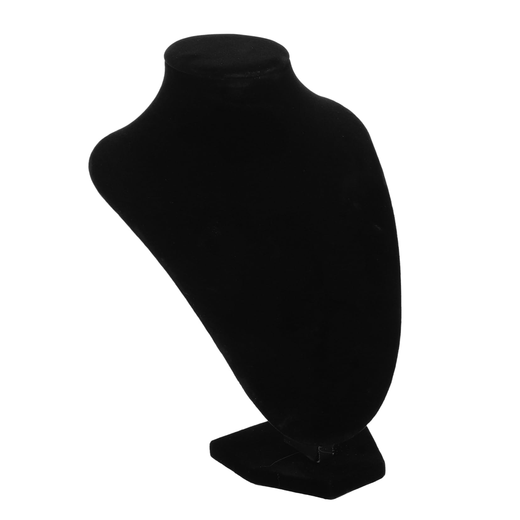 Housoutil Necklace Display Stand Jewelry Necklace Hanger Stand Necklace Display Hooks Necklace Bust Display Necklace Display Board Bracelet Display Stand Necklace Holder Stand Black Plastic