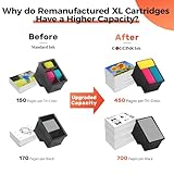 COCCINK 302XL for HP 302 Black Ink Cartridge Envy 4527 4520 DeskJet 3630 3634 3636 3637 Envy 4522 4523 4524 Officejet 4650 3831 3833 3835 4638 5230 for HP 302 Ink Cartridges HP302 HP302XL Replacement - Image 7