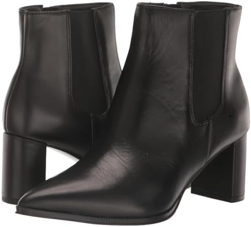 Franco Sarto Womens Demmi Pointed Toe Dress Bootie Black Leather 6.5 M | Image 6