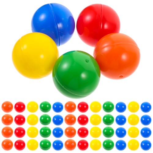 Alipis Boules De Loterie Colorées 3.2 Cm - Balles De Tennis De Table Réutilisables Pour Tirage Au Sort Soirées Jeux De Société Accessoire De Fête Multicolore