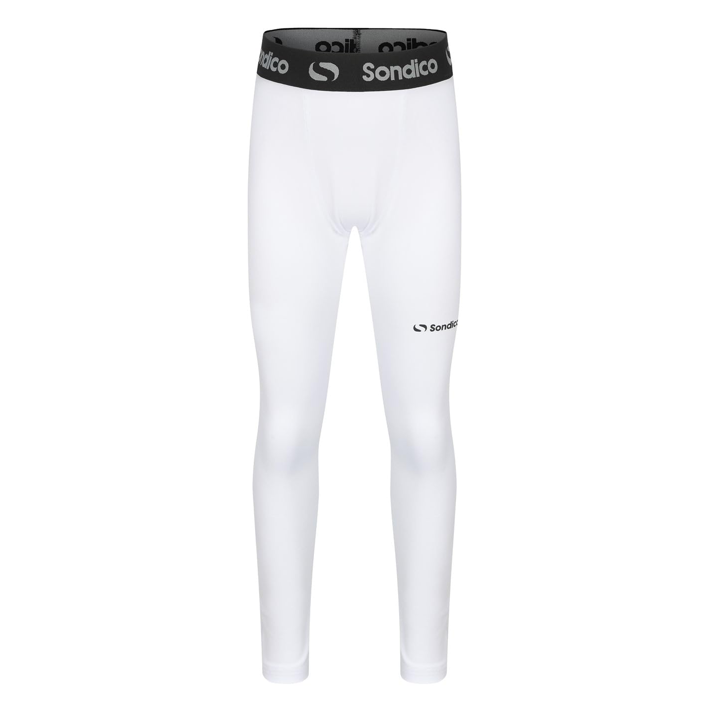Sondico Boys Core Baselayer Tights White 13 Years