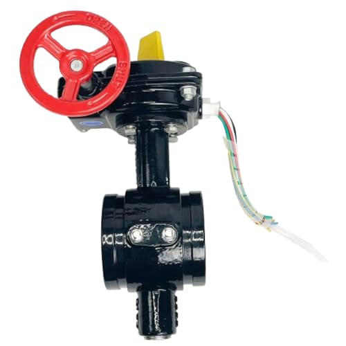 2 inch butterfly valve with tamper switch g x g