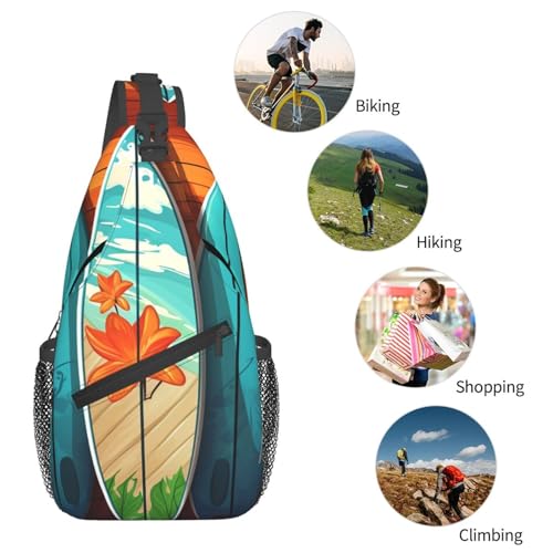 Morrales Sling Crossbody para Senderismo y Exterior miniatura 5