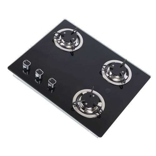 PAUTE DE GAS XTEVU, Table de cuisson GPL, Top Burner Compatible avec Boat Caravan RV, 3 Burners, 1,8 kW pour une puisnce de feu réglable – Image 3