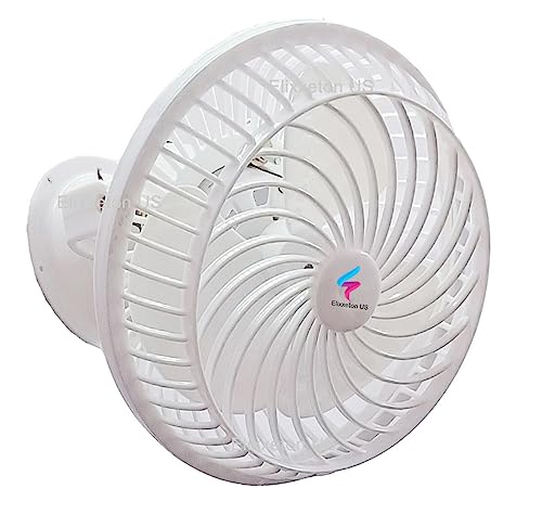 Image of Cabin Fan 9 Inch || 1 Year warranty || High Speed Motor || New HSLV technology || 100% Copper Motor || 1 Year Warranty || Cabin Fan || White || JM730