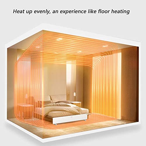 Plug-in ventilatorkachel, 1,5 kW plint Plug-in ventilatorkachel, wandgemonteerd/vloer convectie Plug-in ventilatorkachel, elektrische plint ventilatorkachel - Afbeelding 3