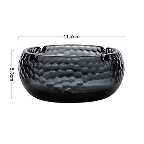 Asbakje Nordic Style Crystal Hammer glazen asbak Office Living Room Europese decoratieve ornamenten Hotel Asbak voor… - Image 3