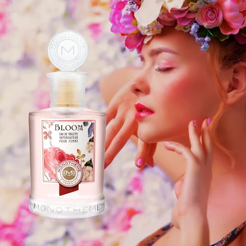 Image of Monotheme Venezia Classic Collection Bloom EDT Liquid Perfume For Women, Long Lasting Luxury Fragrance With Notes Of Floral & Citrus - Gift For Women, 100ml
