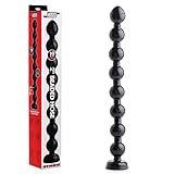 Hosed 19 Inch Beaded Thick Anal Snake