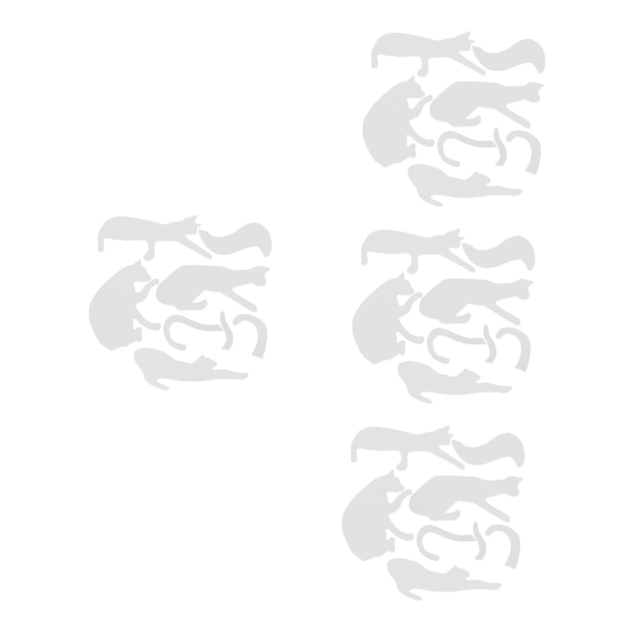 Operitacx 4 Set Righello Modello Gatto Modelli Di Motivi Floreali Per Cucire Modelli Chiari Sagome Sagomate Righelli Modello Di Abbigliamento Modelli Di Cucito Trasparenti Acrilico