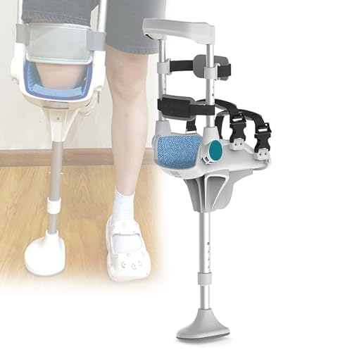 Alternative mains libres béquilles évite la douleur pour fracture cheville senior