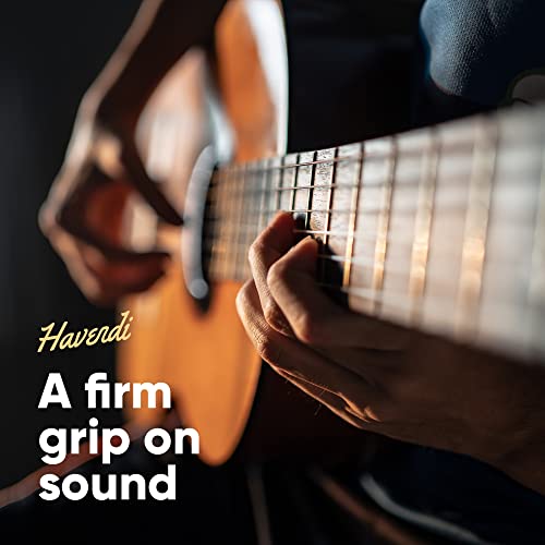 Havendi® Guitar Strings For Classical Guitar - Brilliant Sound Quality Strings Made Of Nylon For Classical Guitar Coated With Silver (6 String Set) Incl. 3 Picks #TOP1