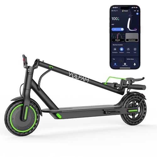 VOLPAM Electric Scooter 8.5"/10" Solid Tire, 350W/500W