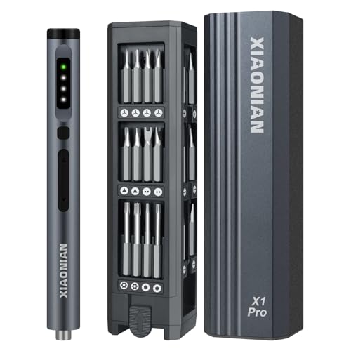 3.7V Precision Electric Screwdriver Set,50 IN 1 Small Power Magnetic Storage Mini Electric Screwdriver Cordless Set USB Charging Repair Tool Kit for Electronics Laptop Phone Camera Glasses Watch