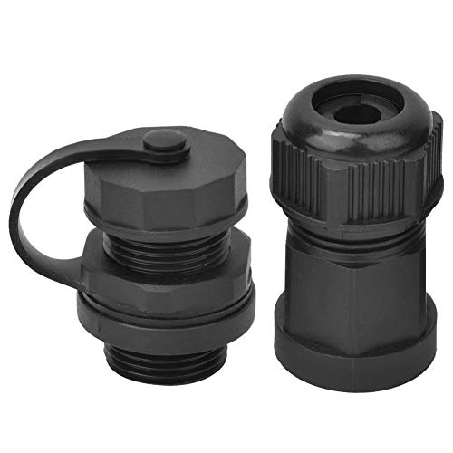 RJ45 Female Connector IP67 Waterproof CAT5/6 Network Cable Socket Connector(Core + 1 Housing)