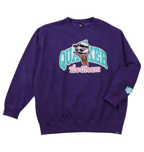 [�r�b�O�G������] b-one-soul DUCK DUDE�A�C�X�N���[�� �N���[�l�b�N �X�E�F�b�g �p�[�v�� 1258-4316-3 3L 4L 5L 6L �傫���T�C�Y �����Y�y5L�z