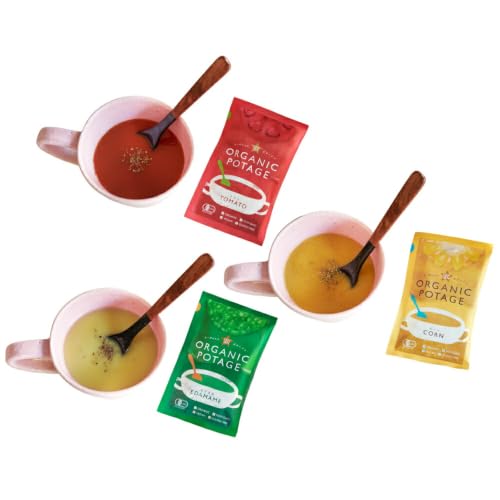 ポタージュ ORGANIC POTAGE 3種 各1食 [コスモス食品 兵庫県 三田市 3d28bae190032]