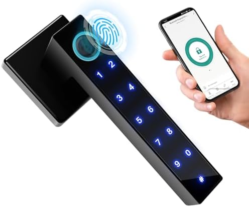 OFFTV Fingerprint Door Lock, Sart Code Bioetric Door Lock,with - View #4