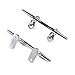 Mxeol 5 inch Dock Cleats for Boat Cleat tie Off cletes Wall Hooks (Pair)