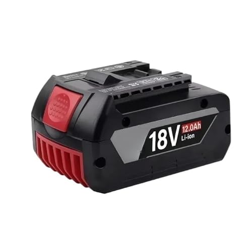 18V 12Ah Power Tool Battery Replacement, High Capacity Cordless Tool Battery Pack Compatible with Bosch 18V Tools, Professional Construction & DIY(1PCS 10.0Ah Battery)